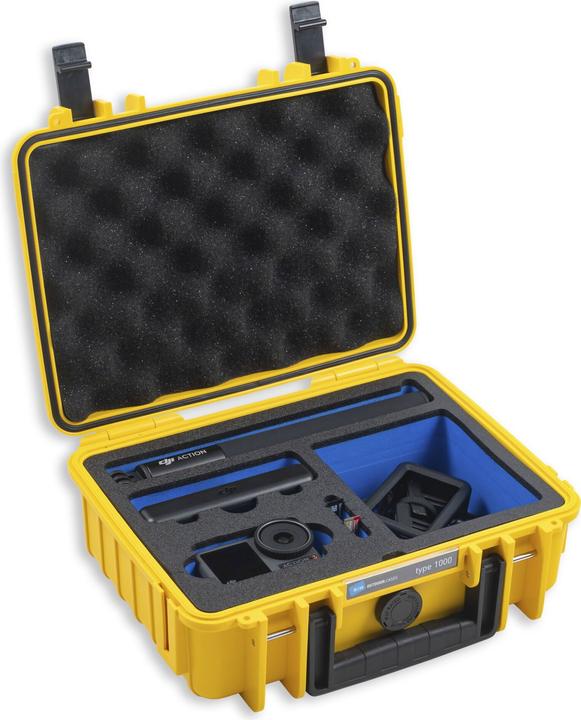 Productafbeelding B&W International B&W DJI Action 3 Koffer geel 1000/Y/Action3