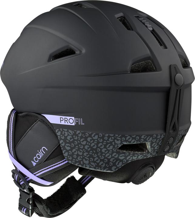 Actual product image Cairn Ski Helmet Profile Mat Black Leopard 61 (61 - 62 cm, M)