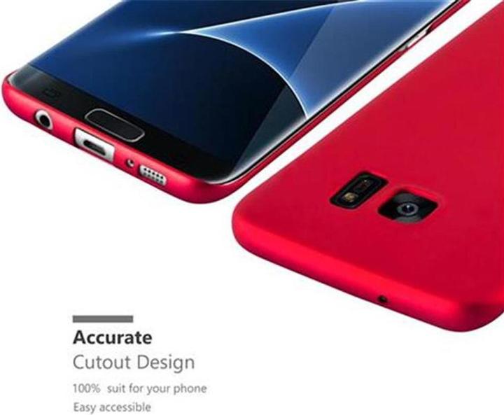 Produktbild Cadorabo Hard Cover Matt Metall Cover (Samsung Galaxy S7 Edge)
