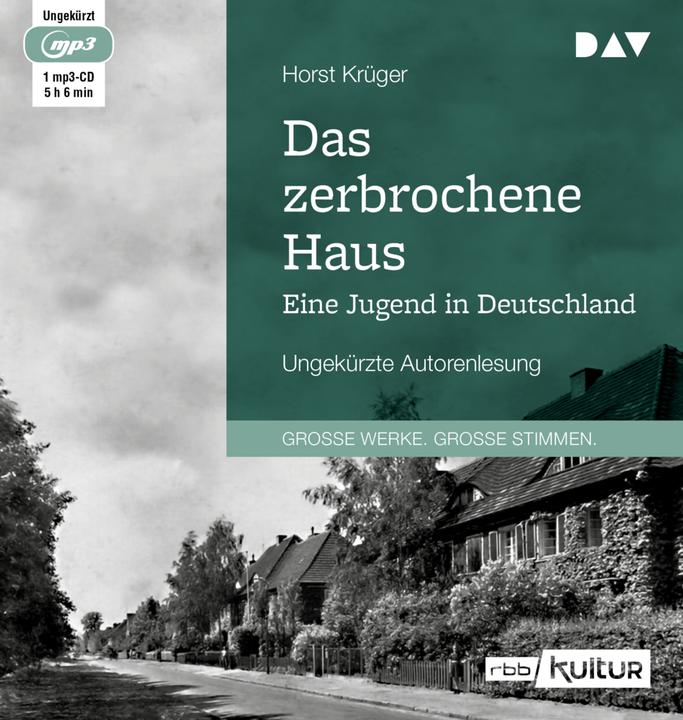 Actual product image The Broken House. A youth in Germany (Horst Krüger, German)