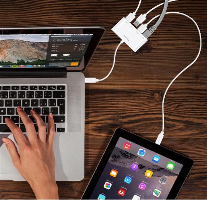 Produktbild Macally Uchub3gb (USB-C, 4 Ports)