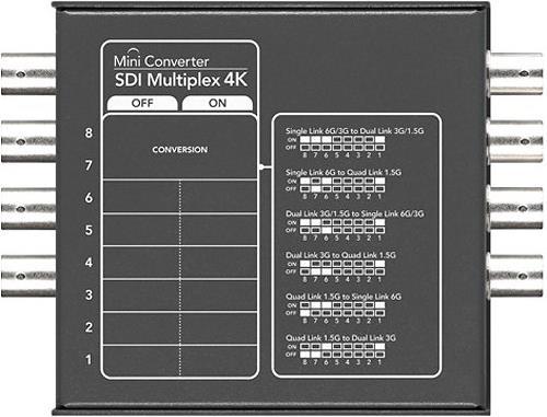 Immagine prodotto Blackmagic Mini convertitore SDI Multiplex 4K (Digitale -> Digitale)