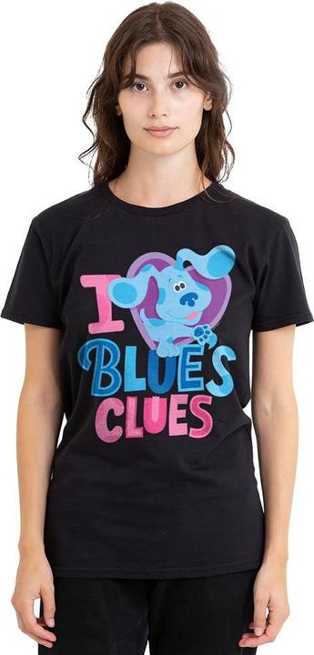 Immagine prodotto Blue's Clues & You! I Heart Blue Maglietta Adulto Unisex (XL)