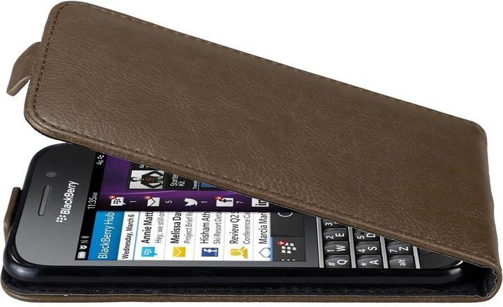 Produktbild Cadorabo Flip wie Invisible Cover (Blackberry Q10)