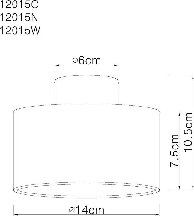 Image du produit Globo Plafonnier Jenny métal mat 1xLED (280 lm)