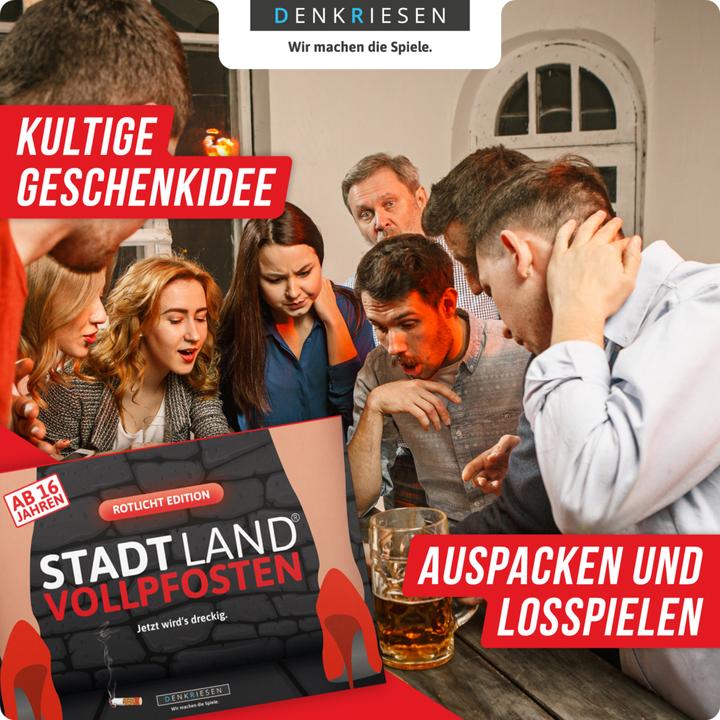 Produktbild Denkriesen Stadt Land Vollpfosten - Jetzt wird's dreckig (Deutsch)