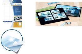 Actual product image Herma High gloss labels A4
