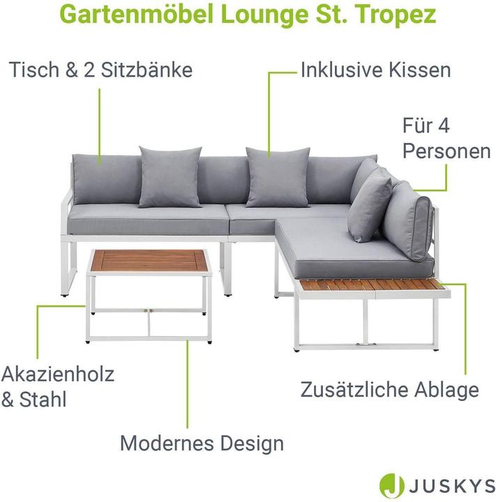 Actual product image Juskys Gartenlounge St. Tropez