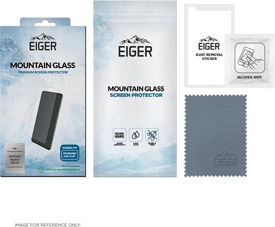 Image du produit Eiger Mountain Glass Clear (1 pièce(s), Samsung Galaxy A54 5G, Samsung Galaxy S23 FE)