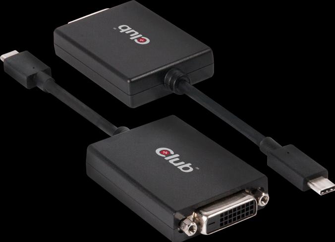 Produktbild Club 3D Aktiver USB 3.1 Typ C to (DVI, 10 cm)