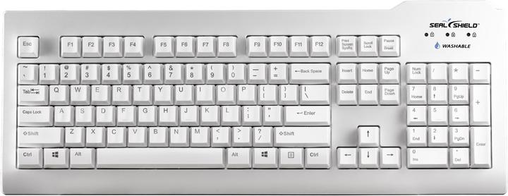 Image du produit Seal Shield Clavier Silver Seal USB white SSWKSV208DE (DE, Filaire)