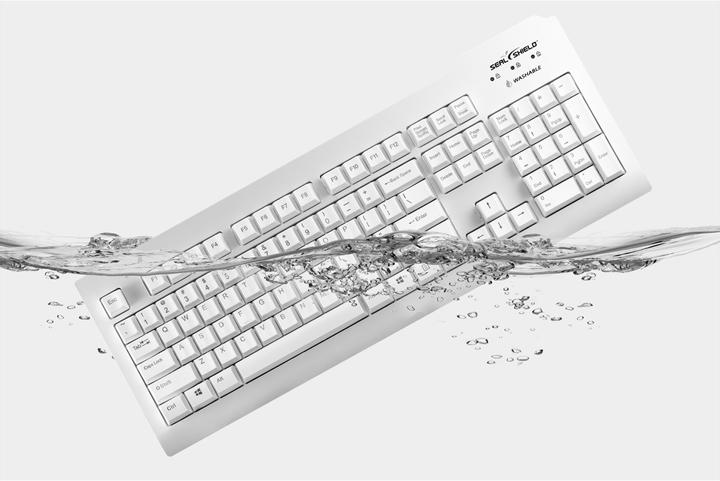 Image du produit Seal Shield Clavier Silver Seal USB white SSWKSV208DE (DE, Filaire)