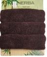 Produktbild Herba Ecofriendly Haarbinder, brun, Ø 7 cm, 3 pcs