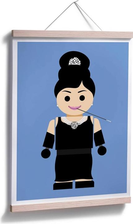 Image du produit Trenddeko Jouet Audrey Hepburn (60 x 80 cm)