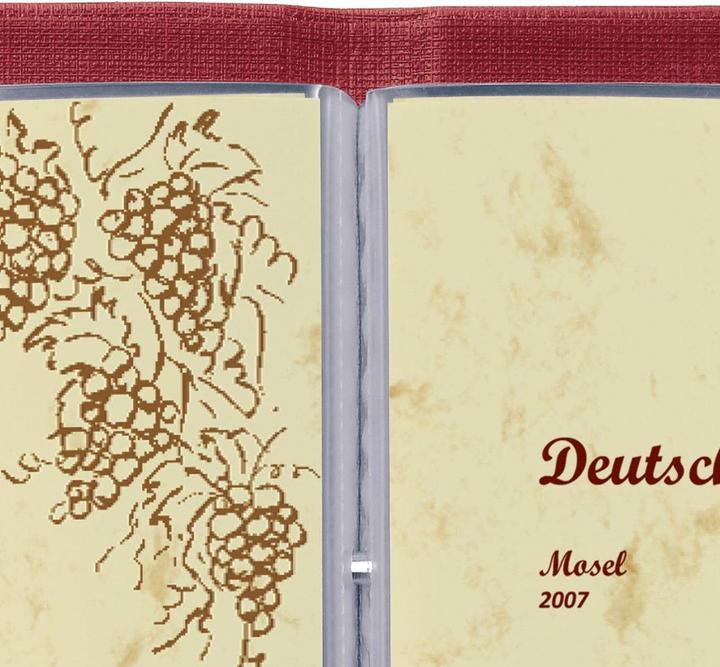 Produktbild Sigel Speisekarten-Mappe mit Buchschrauben-Bindung