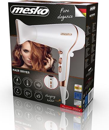 Actual product image Mesko Dryer for hair Adler MS 2250 (2100W, white)