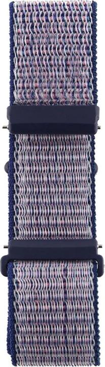 Image du produit Cover-Discount Fitbit Versa - Bracelet en nylon avec fermeture velcro bleu (Nylon)