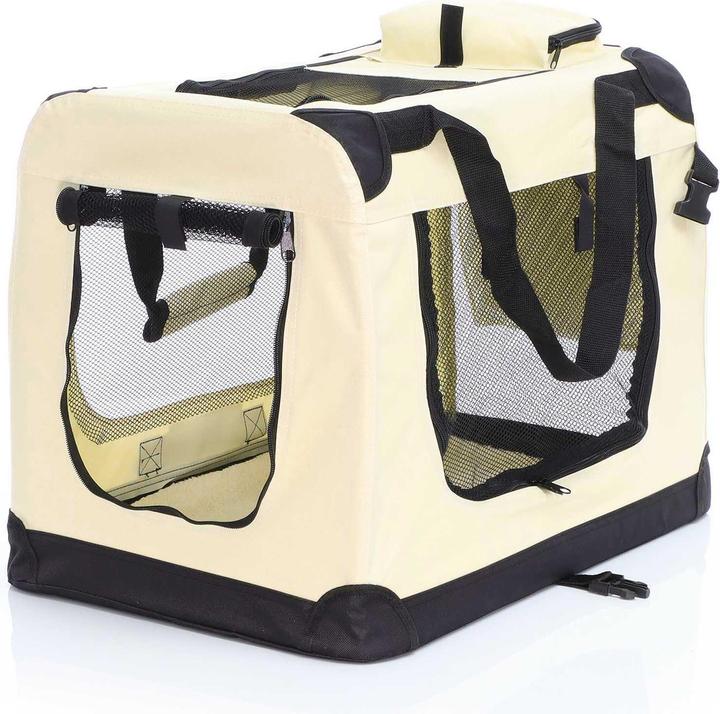 Produktbild Fudajo Transportbox (Hund, Katze, Kleintier, Atmungsaktiv, Faltbar, Waschbar)