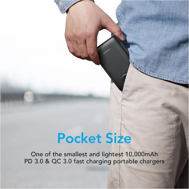 Actual product image Veger S11 Powerbank Digital - 10'000mAh (10000 mAh, 22.50 W, 22.50 Wh)