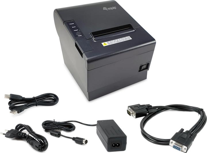 Immagine prodotto equip Stampante termica 80mm USB/Ethernet/Seriale/RJ11 bw (USB, RS-232, RJ11)