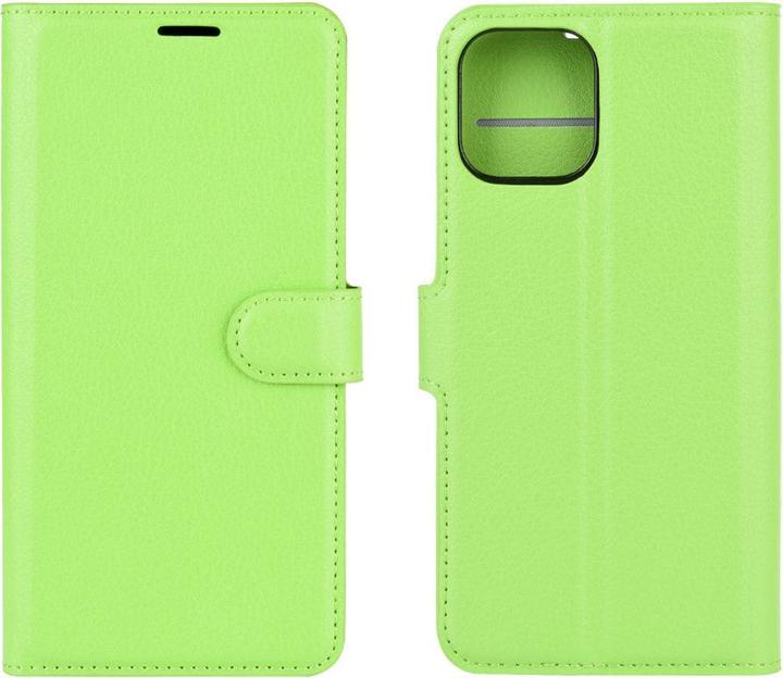 Produktbild Cover-Discount iPhone 12 / 12 Pro - Leder Etui Hülle grün (Apple iPhone 12 Pro, Apple iPhone 12)