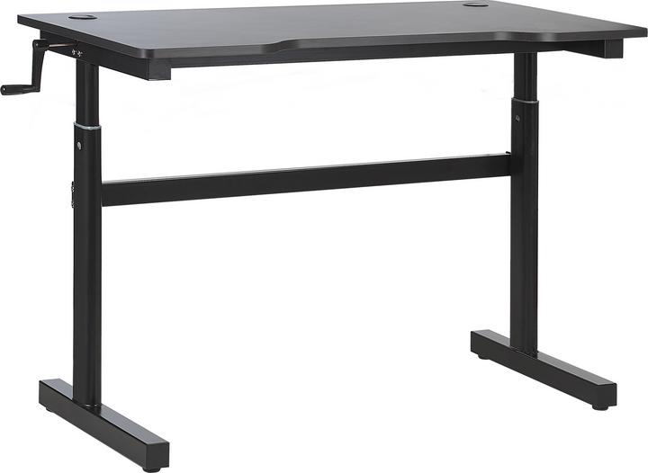 Immagine prodotto Beliani Tavolo da gioco nero 120 x 60 cm Illuminazione LED RGB regolabile manualmente DURBIN