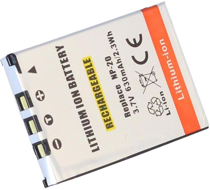 Produktbild NoName Battery for NP-20 Casio replacement battery (1 Stk., Gerätespezifisch)