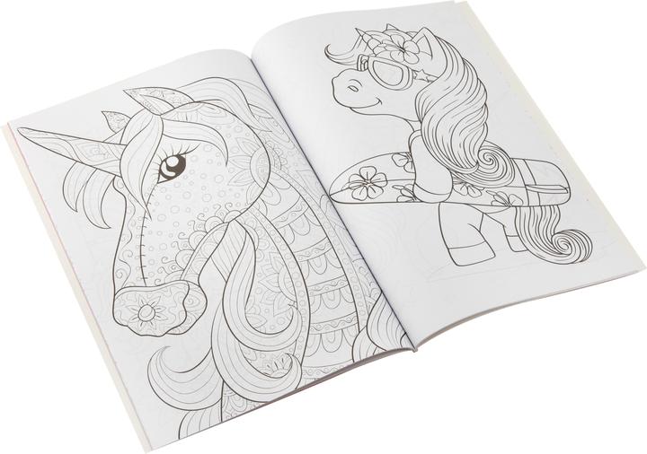 Produktbild Grafix Einhorn Mal- und Aktivitätsbuch