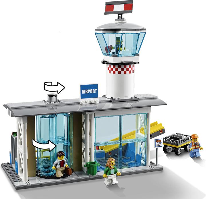 Actual product image LEGO City airport terminal hall (60104, LEGO City)