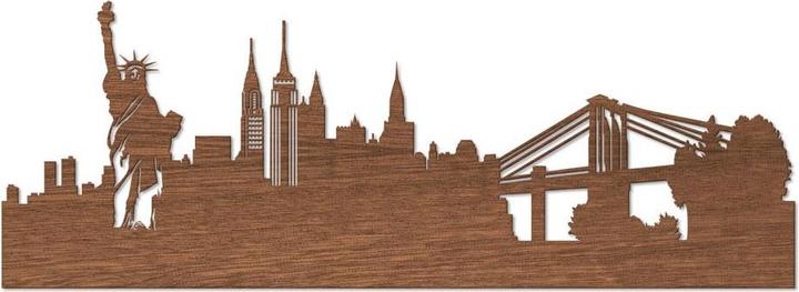 Image du produit Trenddeko Skyline New York (100 x 36 cm)