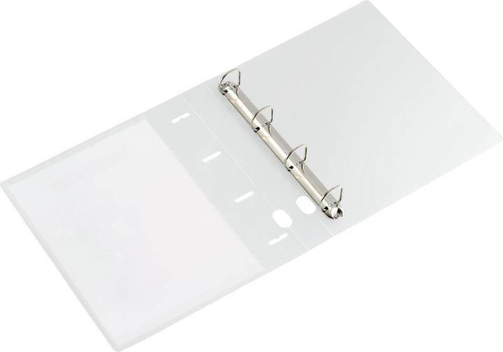Actual product image Kolma Show book Vario A4 XL 4 rings filling height 3 cm colourless (A4, 41 mm, 1 Piece)