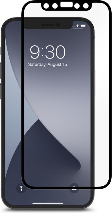 Produktbild Moshi iVisor AG Anti-glare Screen Protector for iPhone 12 mini (Clear/Matte) - Black (1 Stück, Apple iPhone 12 mini)