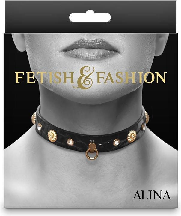 Actual product image NS Novelties fetish & fashion alina collar black