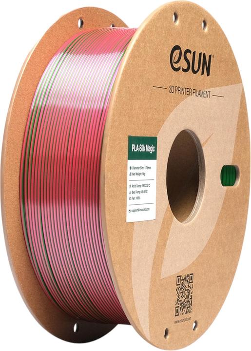 Image du produit eSUN EPLA-SILK MAGIC 1,75mm RED GREEN 1kg (PLA, 1.75 mm, 1000 g, Multicolore)