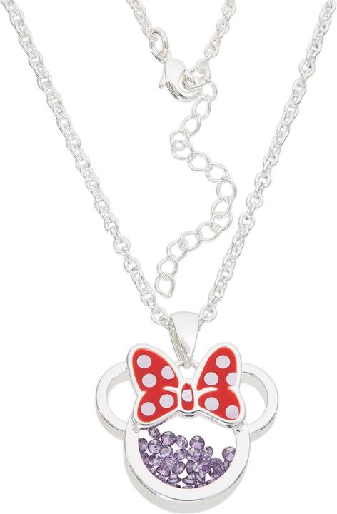 Image du produit NoName MINNIE - Collier Anniversaire en Laiton Plaqué Argent - Février (Argent Sterling)