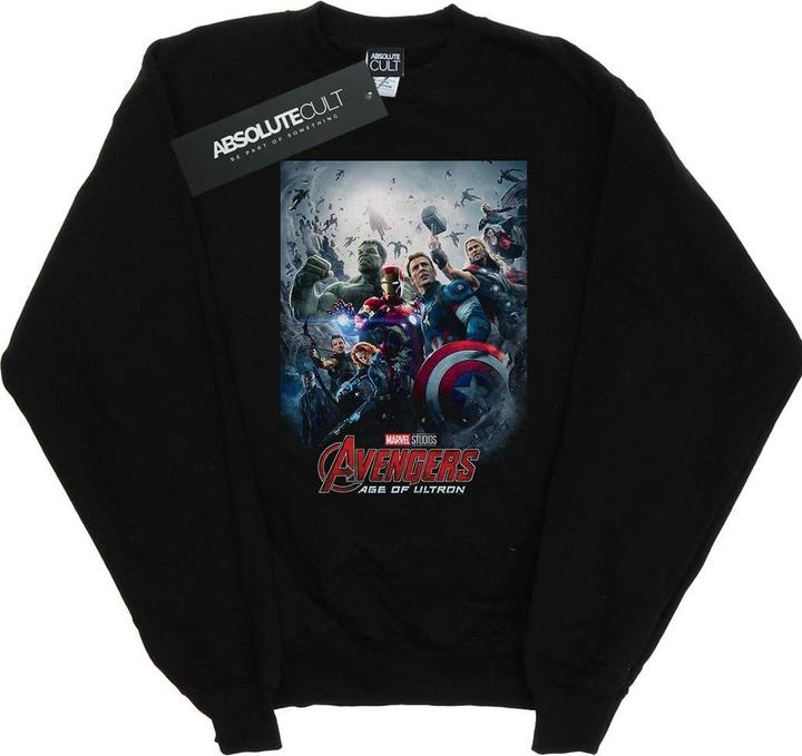 Produktbild Marvel Avengers Age Of Ultron Poster Sweatshirt (XL)