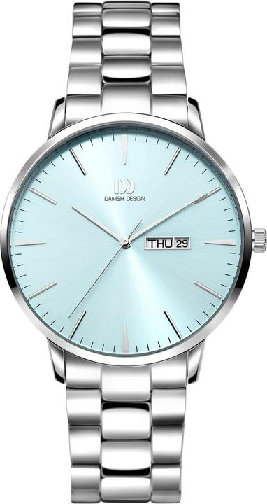 Danish Design Dänisches Design Tidlã¸s Akilia Day/Datum Husky Blue Link IQ99Q1267 (Analoguhr)
