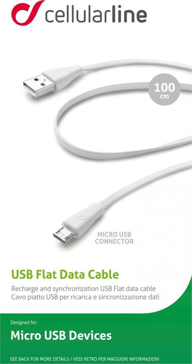 Actual product image Cellularline Colour (1 m, USB 2.0)