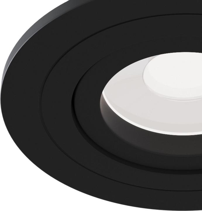 Image du produit Maytoni Atom encastré GU10 noir Ø92mm (GU10)