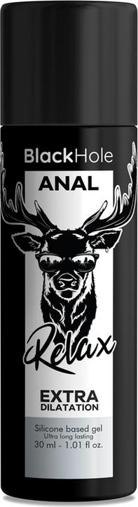 Schwarze Loch-Gel-Silikon-Basis-Anal-Dilation 30 ml (30 ml)