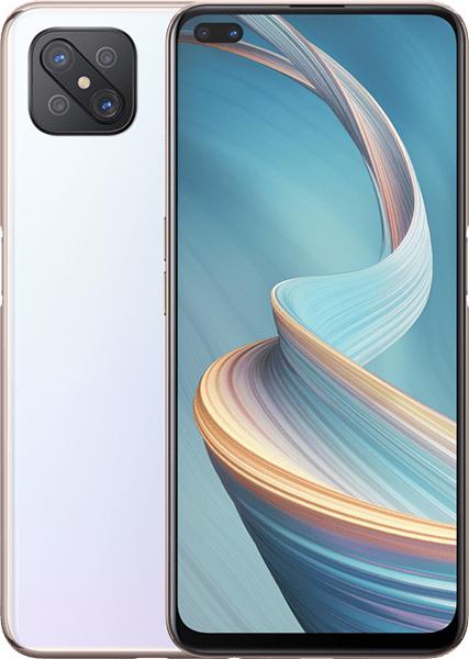 Produktbild OPPO Reno4 Z 5G (128 GB, Dew White, 6.57", Dual SIM, 48 Mpx, 5G)