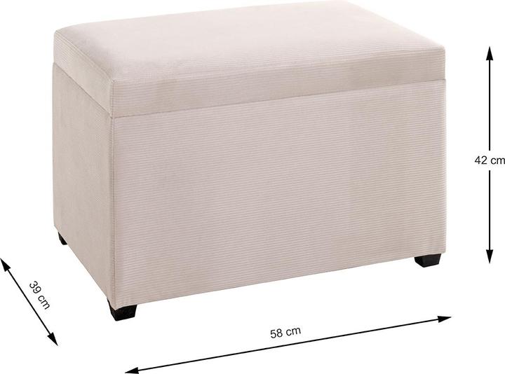 Produktbild HAKU Möbel Sitztruhe (58 cm)
