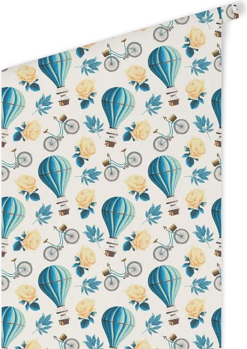 Immagine prodotto Trenddeko Mongolfiera vintage - blu (528 x 48 cm)