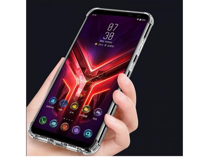 Image du produit Screenguard Housse Asus ROG Phone 3 Crystal Soft Airbag Bumper (Asus ROG Phone)