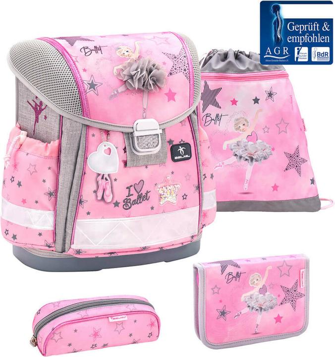 Image du produit Belmil CLASSY Sac à dos scolaire Set de 4 pièces Ballet Light (19 l)