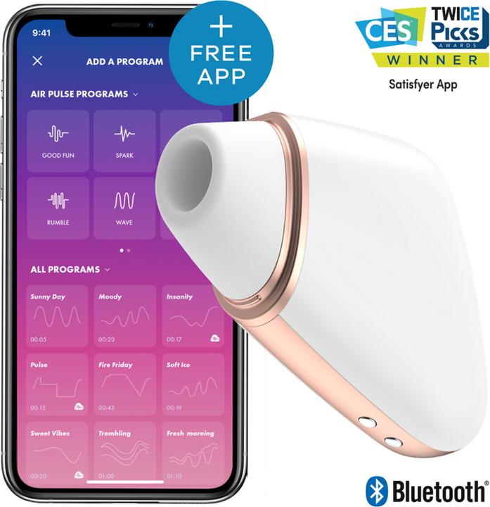 Actual product image Satisfyer Love Triangle - App Connect