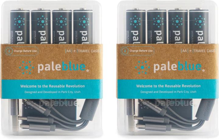 Image du produit Pale Blue AA USB-C (4 pcs, AA, 1700 mAh)