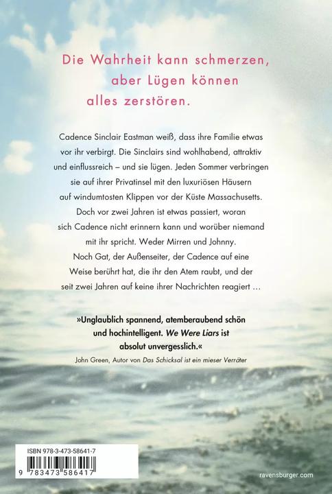 Actual product image Ravensburger We Were Liars. Solange wir lügen. Lügner-Reihe 1 (German, Alexandra Rak, E. Lockhart, 2022)