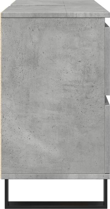 Immagine prodotto VidaXL Mobiletto Base Mobiletto da bagno Grigio cemento Materiale a base di legno (80 x 33 x 60 cm)