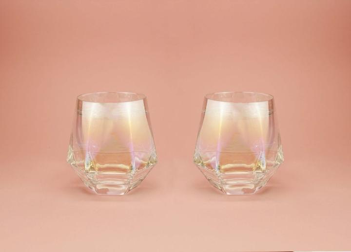 Image du produit Winkee Duo de Verres Diamant (2 x, Verre à whisky)